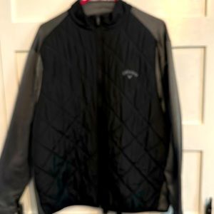 Callaway. Golf weather series lightweight jacket, size large.